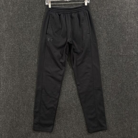 Under Armour Pants Men's Small Fleece Athletic Joggers ColdGear 1360701 - Picture 1 of 11